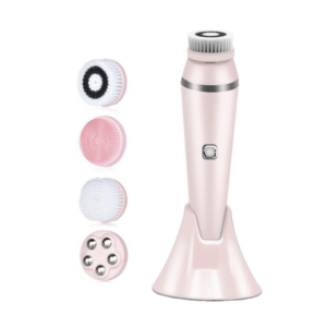 Four in one electric face washing machine-pink
